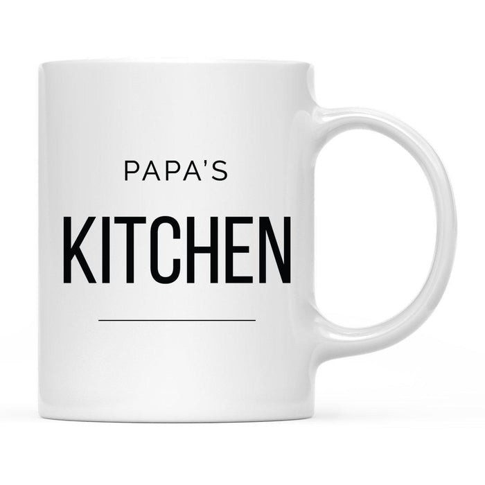 Andaz Press 11oz Family Kitchen Coffee Mug-Set of 1-Andaz Press-Papa-