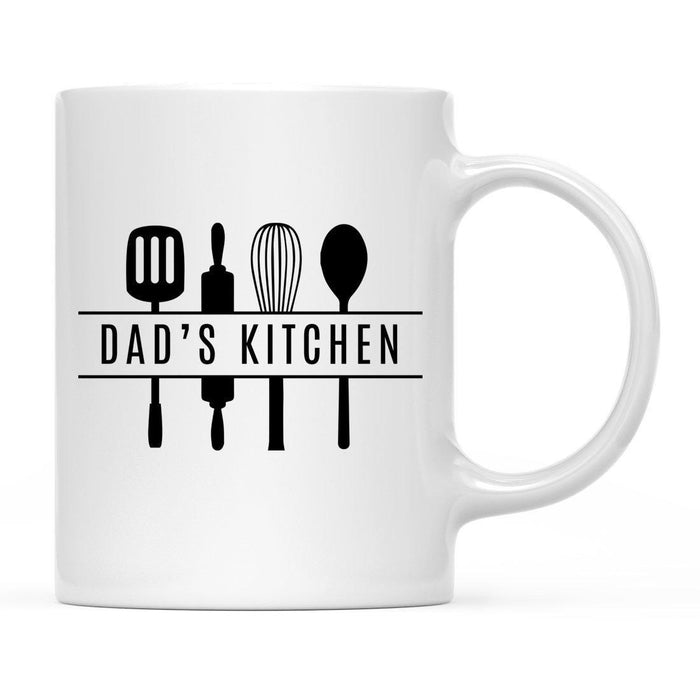 Andaz Press 11oz Family Kitchen with Utensil Graphics Coffee Mug-Set of 1-Andaz Press-Dad-