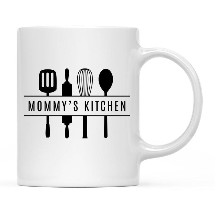 Andaz Press 11oz Family Kitchen with Utensil Graphics Coffee Mug-Set of 1-Andaz Press-Mommy-