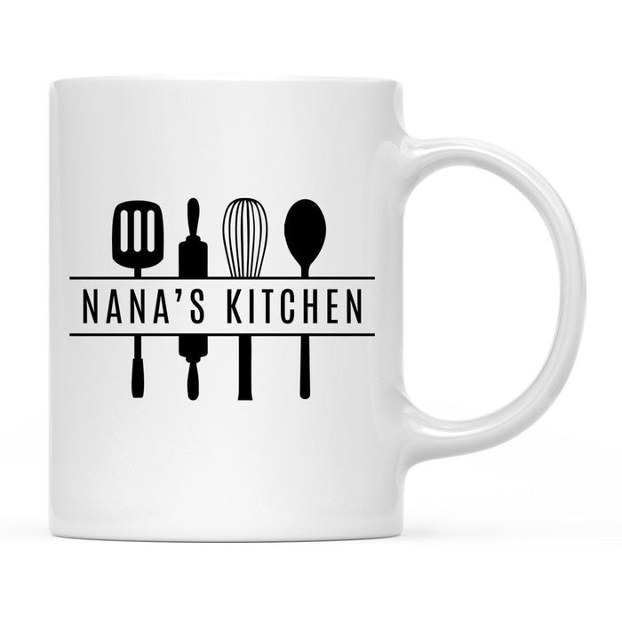 Andaz Press 11oz Family Kitchen with Utensil Graphics Coffee Mug-Set of 1-Andaz Press-Nana-