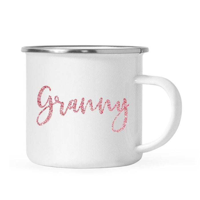 Andaz Press 11oz Faux Pink Glitter Girly Campfire Coffee Mug-Set of 1-Andaz Press-Aunt-