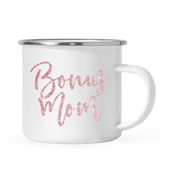 Andaz Press 11oz Faux Pink Glitter Girly Campfire Coffee Mug-Set of 1-Andaz Press-Aunt-