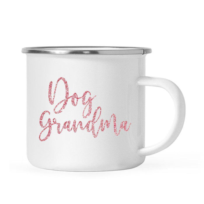Andaz Press 11oz Faux Pink Glitter Girly Campfire Coffee Mug-Set of 1-Andaz Press-Dog Grandma-