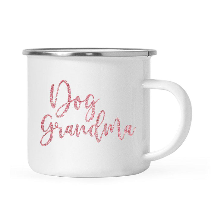 Andaz Press 11oz Faux Pink Glitter Girly Campfire Coffee Mug-Set of 1-Andaz Press-Dog Grandma-