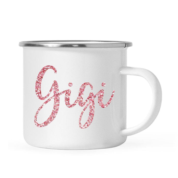 Andaz Press 11oz Faux Pink Glitter Girly Campfire Coffee Mug-Set of 1-Andaz Press-Gigi-