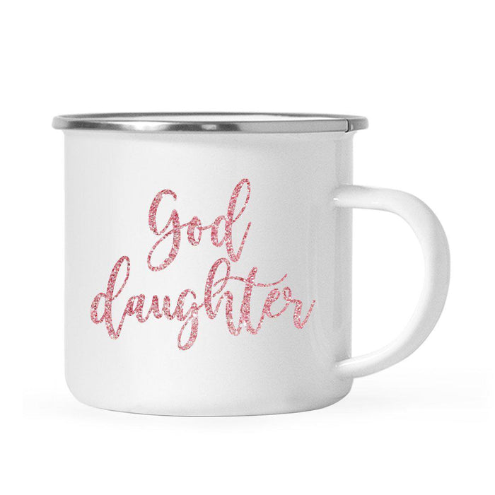Andaz Press 11oz Faux Pink Glitter Girly Campfire Coffee Mug-Set of 1-Andaz Press-Goddaughter-