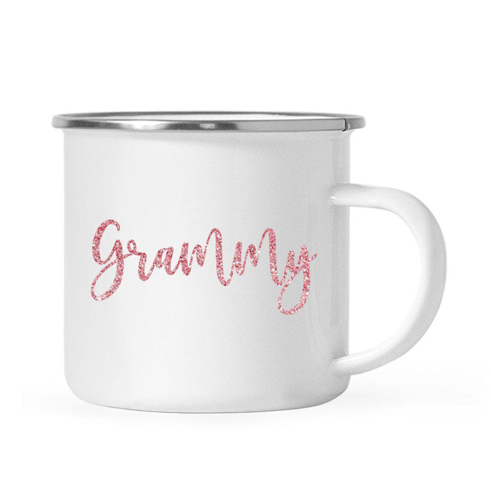 Andaz Press 11oz Faux Pink Glitter Girly Campfire Coffee Mug-Set of 1-Andaz Press-Grammy-