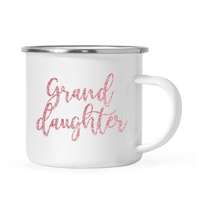 Andaz Press 11oz Faux Pink Glitter Girly Campfire Coffee Mug-Set of 1-Andaz Press-Granddaughter-