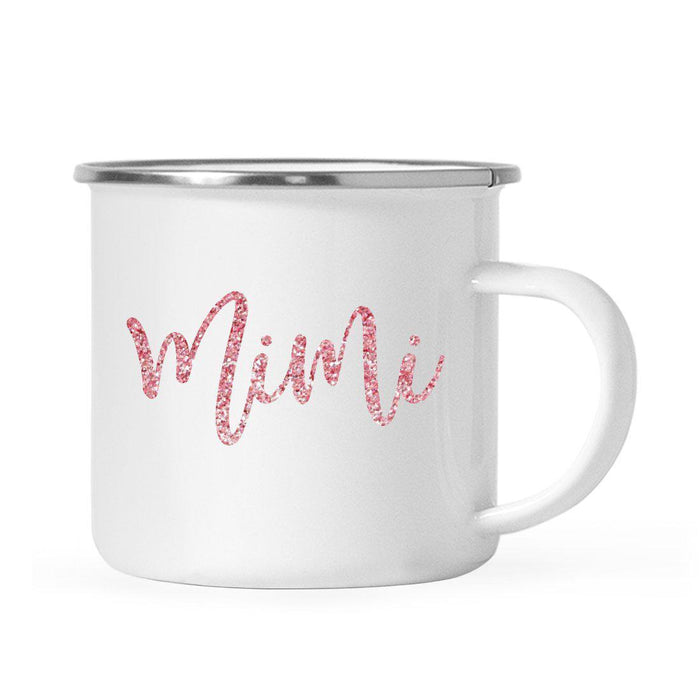 Andaz Press 11oz Faux Pink Glitter Girly Campfire Coffee Mug-Set of 1-Andaz Press-Mimi-
