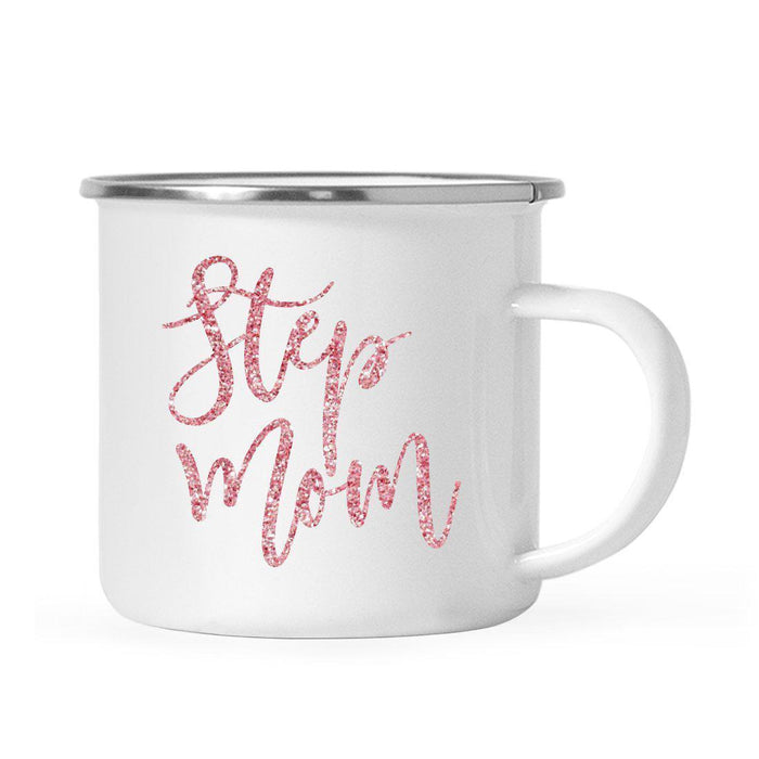 Andaz Press 11oz Faux Pink Glitter Girly Campfire Coffee Mug-Set of 1-Andaz Press-Step Mom-