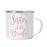 Andaz Press 11oz Faux Pink Glitter Wedding Campfire Coffee Mug-Set of 1-Andaz Press-Bride-