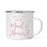 Andaz Press 11oz Faux Pink Glitter Wedding Campfire Coffee Mug-Set of 1-Andaz Press-Bride-