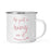 Andaz Press 11oz Faux Pink Glitter Wedding Campfire Coffee Mug-Set of 1-Andaz Press-Bride-