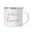 Andaz Press 11oz Faux Pink Glitter Wedding Campfire Coffee Mug-Set of 1-Andaz Press-Bride-