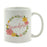 Andaz Press 11oz Floral Wreath Important Female Coffee Mug-Set of 1-Andaz Press-Aunt-