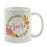 Andaz Press 11oz Floral Wreath Important Female Coffee Mug-Set of 1-Andaz Press-Mamá-