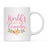 Andaz Press 11oz Floral Wreath World's Okayest Floral Coffee Mug-Set of 1-Andaz Press-Therapist-