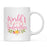 Andaz Press 11oz Floral Wreath World's Okayest Floral Coffee Mug-Set of 1-Andaz Press-Godmother-