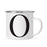 Andaz Press 11oz Formal Black Monogram Campfire Coffee Mug-Set of 1-Andaz Press-A-