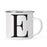 Andaz Press 11oz Formal Black Monogram Campfire Coffee Mug-Set of 1-Andaz Press-E-