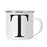Andaz Press 11oz Formal Black Monogram Campfire Coffee Mug-Set of 1-Andaz Press-T-