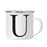 Andaz Press 11oz Formal Black Monogram Campfire Coffee Mug-Set of 1-Andaz Press-U-