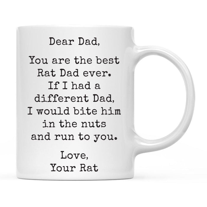 Andaz Press 11oz Funny Pet Dad Coffee Mug-Set of 1-Andaz Press-Rat-