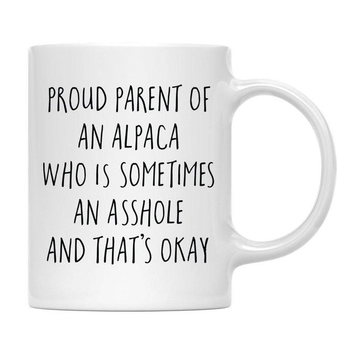 Andaz Press 11oz Funny Proud Pet Parent Coffee Mug-Set of 1-Andaz Press-Alpaca-