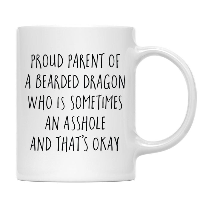 Andaz Press 11oz Funny Proud Pet Parent Coffee Mug-Set of 1-Andaz Press-Bearded Dragon-