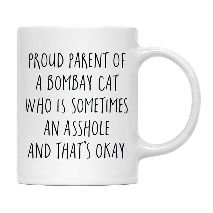 Andaz Press 11oz Funny Proud Pet Parent Coffee Mug-Set of 1-Andaz Press-Bombay Cat-