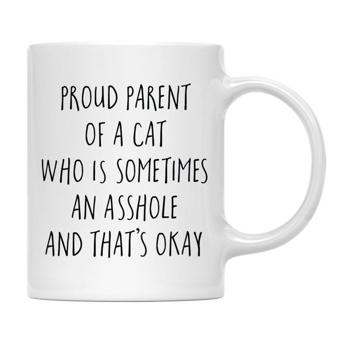 Andaz Press 11oz Funny Proud Pet Parent Coffee Mug-Set of 1-Andaz Press-Cat-