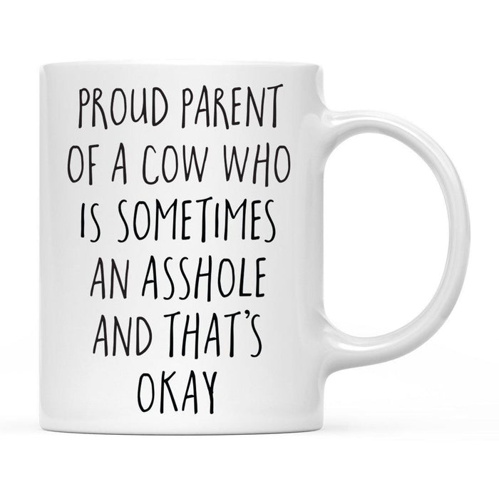Andaz Press 11oz Funny Proud Pet Parent Coffee Mug-Set of 1-Andaz Press-Cow-