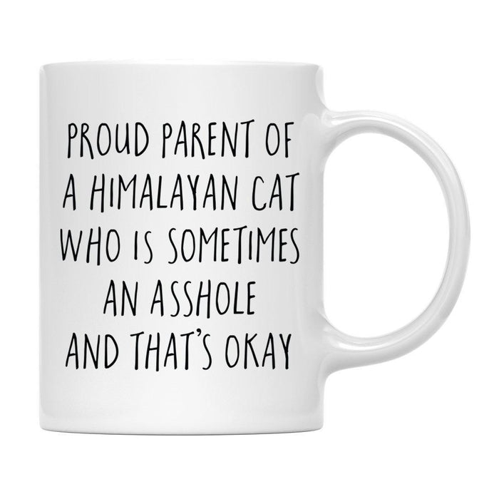 Andaz Press 11oz Funny Proud Pet Parent Coffee Mug-Set of 1-Andaz Press-Himalayan Cat-