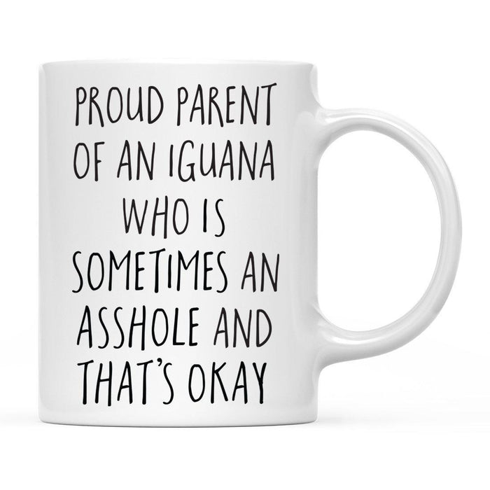 Andaz Press 11oz Funny Proud Pet Parent Coffee Mug-Set of 1-Andaz Press-Iguana-