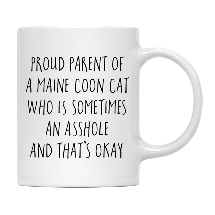 Andaz Press 11oz Funny Proud Pet Parent Coffee Mug-Set of 1-Andaz Press-Maine Coon Cat-