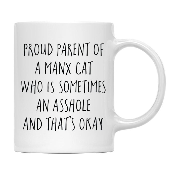 Andaz Press 11oz Funny Proud Pet Parent Coffee Mug-Set of 1-Andaz Press-Manx Cat-