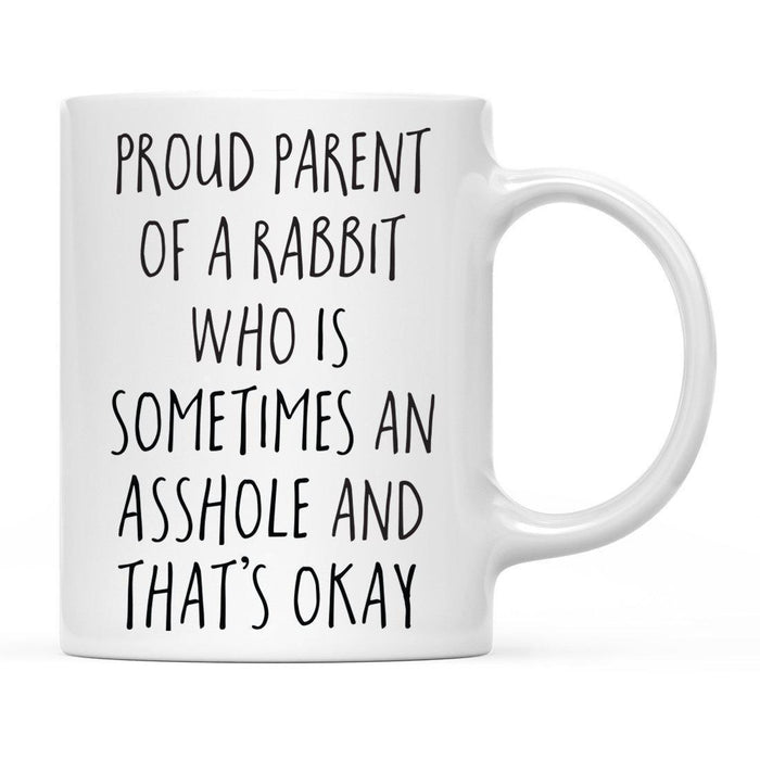 Andaz Press 11oz Funny Proud Pet Parent Coffee Mug-Set of 1-Andaz Press-Rabbit-
