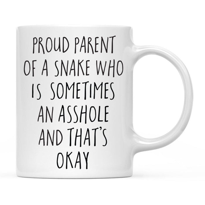 Andaz Press 11oz Funny Proud Pet Parent Coffee Mug-Set of 1-Andaz Press-Snake-