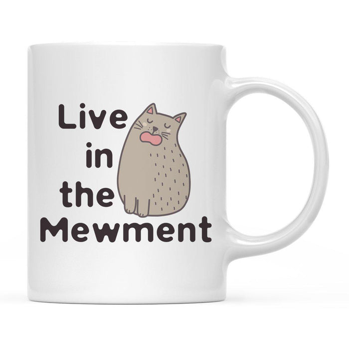 Andaz Press 11oz Funny Rude Cat Graphic Coffee Mug-Set of 1-Andaz Press-Mewment-