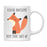 Andaz Press 11oz Funny Rude Fox Graphic Coffee Mug-Set of 1-Andaz Press-Shuh Duh Fuh Cup-
