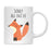 Andaz Press 11oz Funny Rude Fox Graphic Coffee Mug-Set of 1-Andaz Press-Sorry All Out of Fucks-