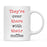 Andaz Press 11oz Funny Teachers Rude Typewriter Coffee Mug-Set of 1-Andaz Press-Student Tears-