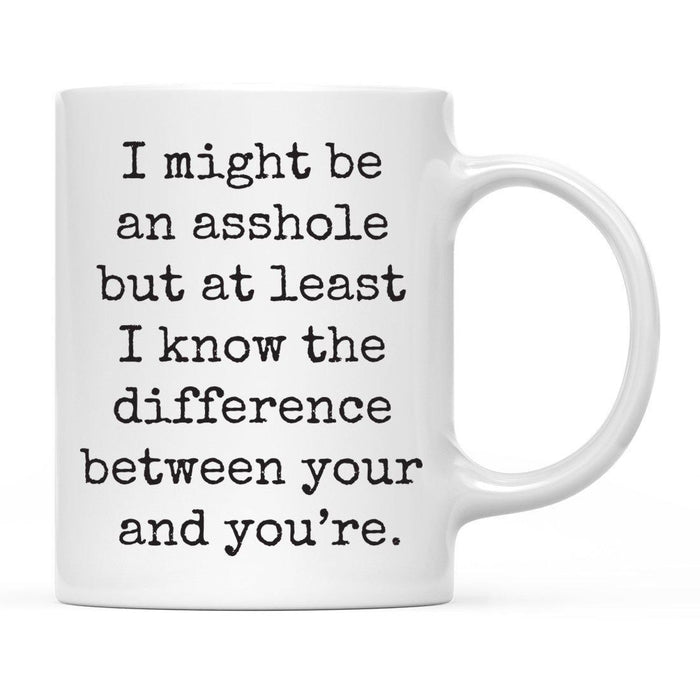 Andaz Press 11oz Funny Teachers Rude Typewriter Coffee Mug-Set of 1-Andaz Press-Difference-