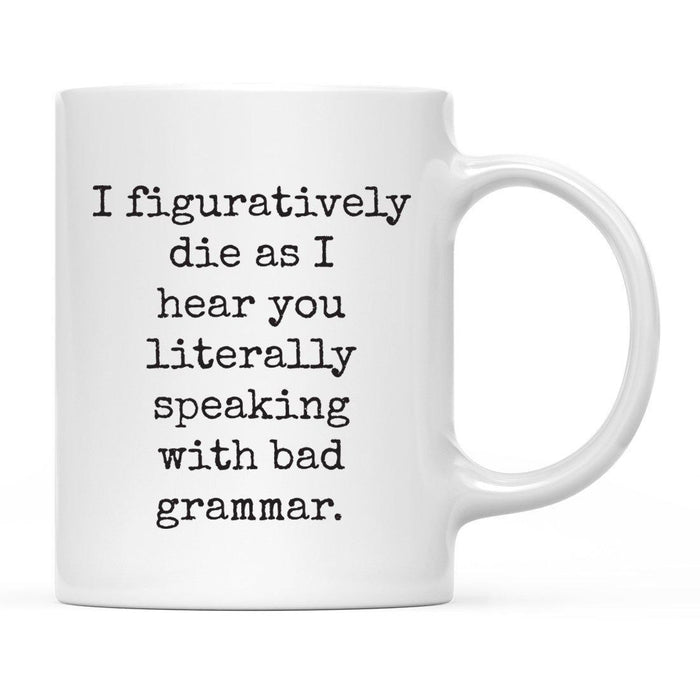 Andaz Press 11oz Funny Teachers Rude Typewriter Coffee Mug-Set of 1-Andaz Press-Figuratively-