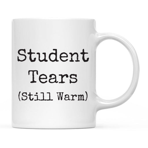 Andaz Press 11oz Funny Teachers Rude Typewriter Coffee Mug-Set of 1-Andaz Press-Student Tears-