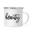 Andaz Press 11oz Good Virtues Black Calligraphy Typography Campfire Coffee Mug-Set of 1-Andaz Press-Blessed-