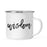 Andaz Press 11oz Good Virtues Black Calligraphy Typography Campfire Coffee Mug-Set of 1-Andaz Press-Blessed-