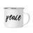 Andaz Press 11oz Good Virtues Black Calligraphy Typography Campfire Coffee Mug-Set of 1-Andaz Press-Blessed-