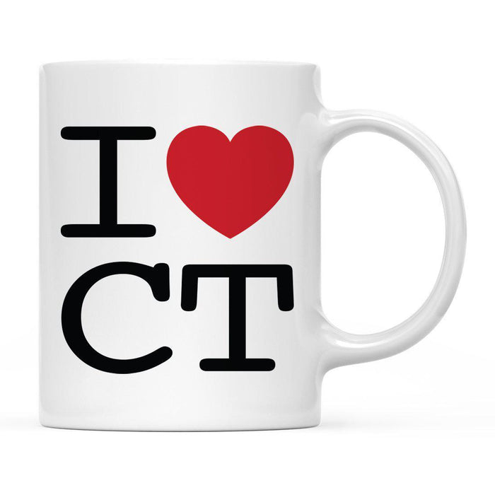 Andaz Press 11oz Heart Graphic I Love US State Coffee Mug-Set of 1-Andaz Press-New York City-