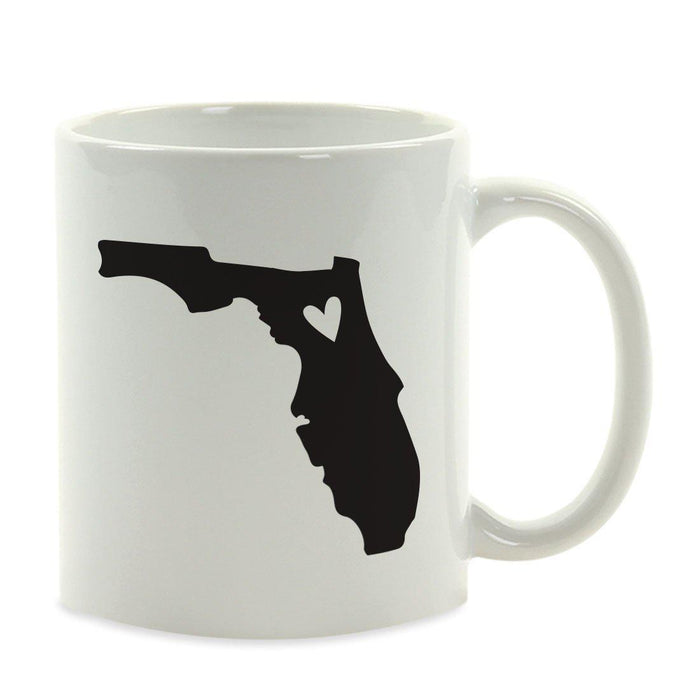 Andaz Press 11oz Heart Graphic US State Coffee Mug-Set of 1-Andaz Press-Florida-